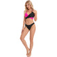 High Waisted Patterned Bikini Set