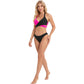 High Waisted Patterned Bikini Set