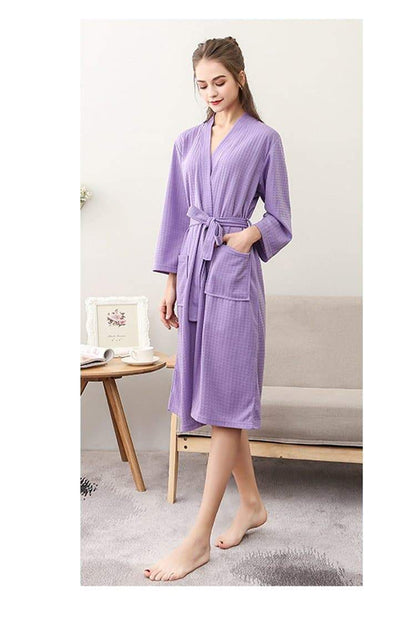 Anna-Kaci Him & Hers Kimono Bathrobe | Anna-Kaci Large / Purple