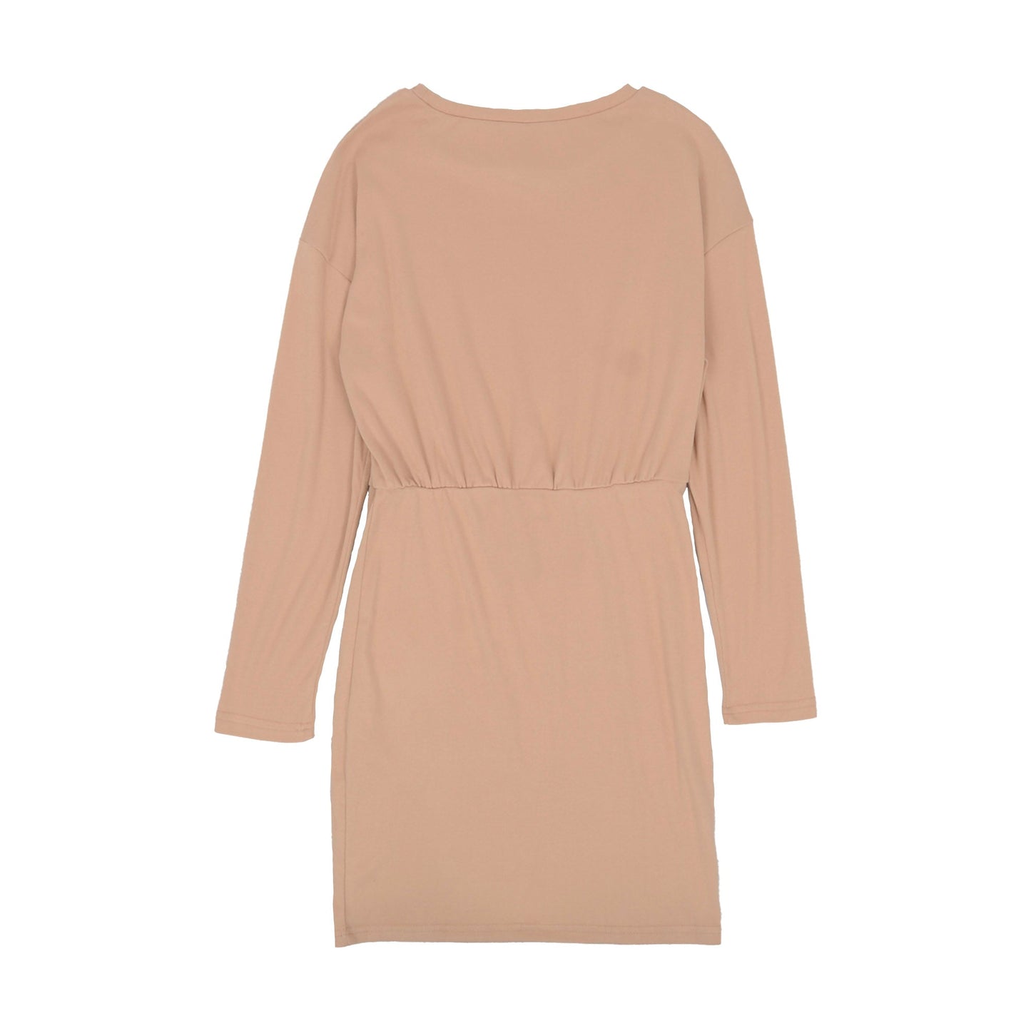 Contrast Button Skirt Bodycon Dress