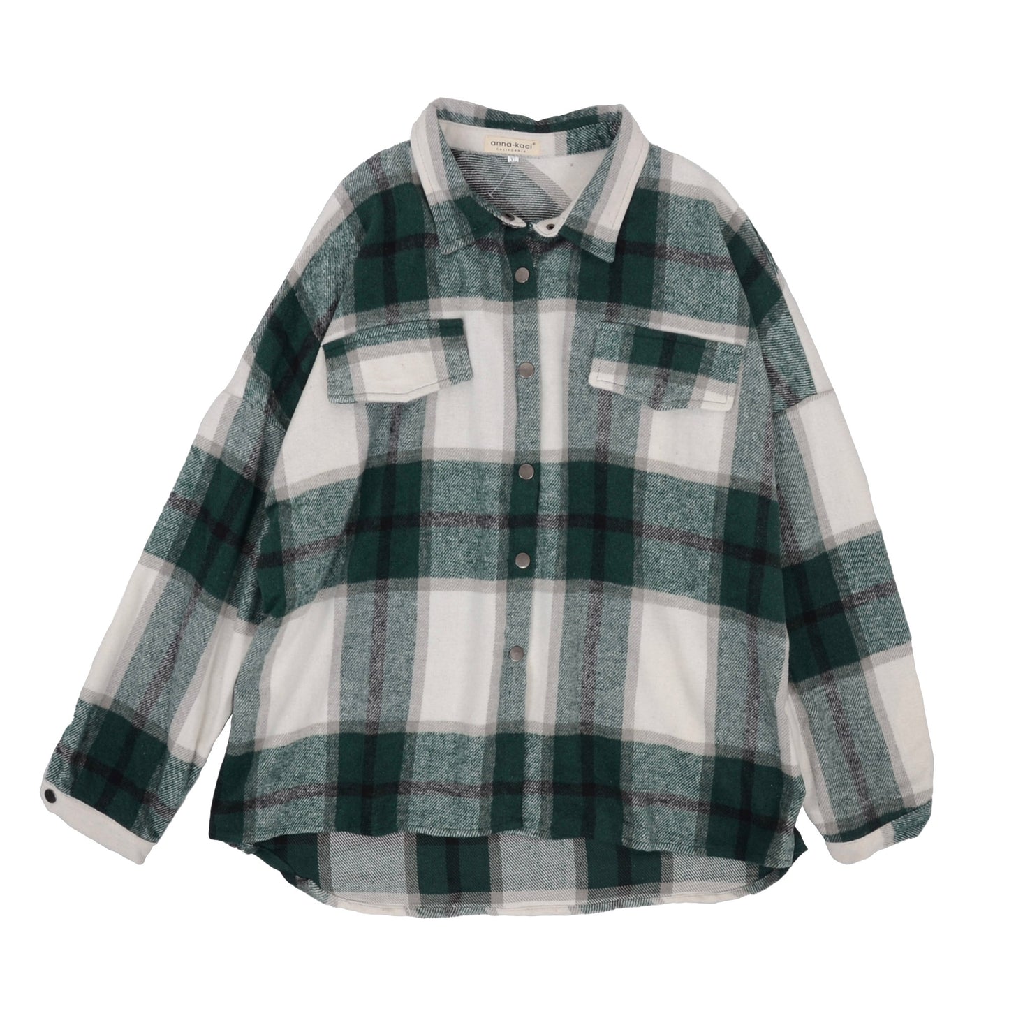 Plaid Flap Pocket Flannel