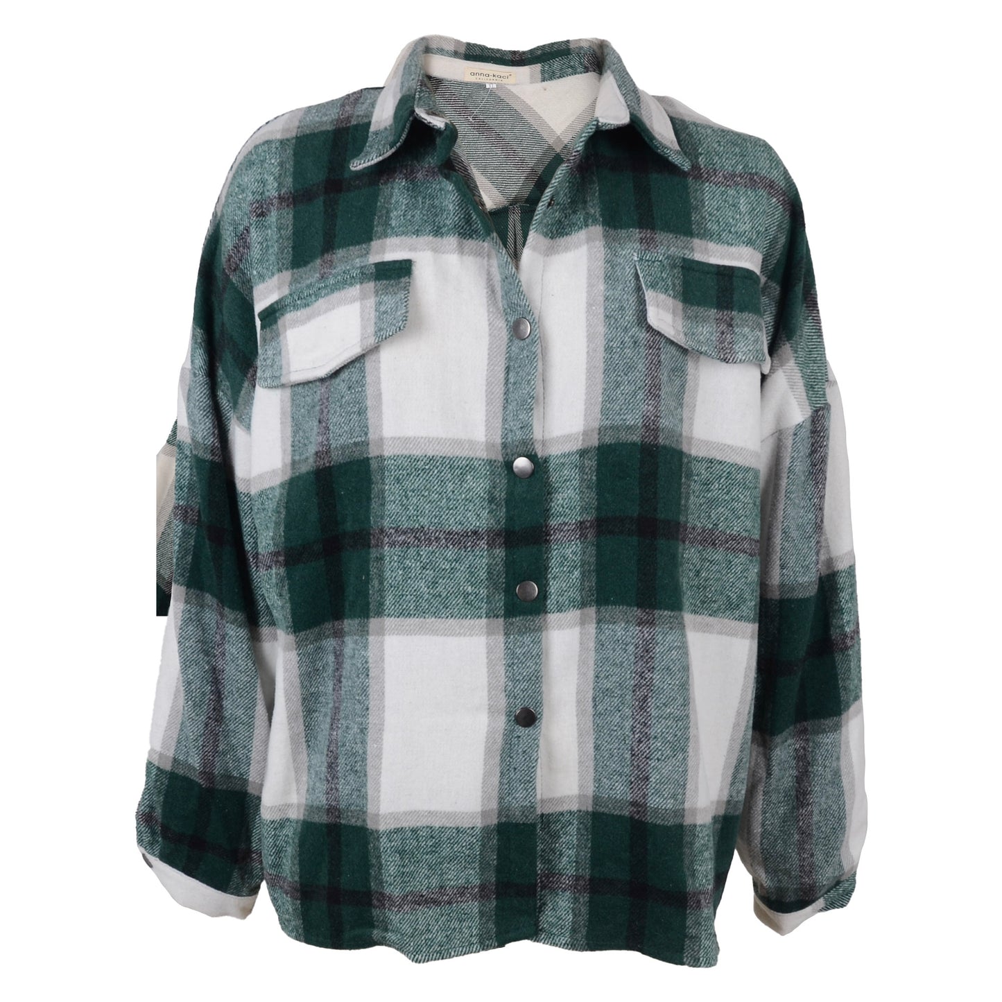 Plaid Flap Pocket Flannel