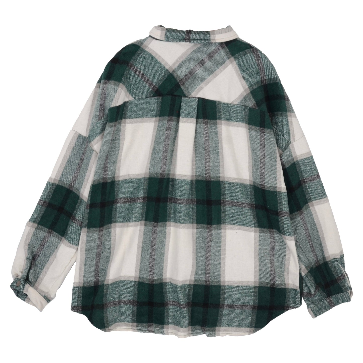 Plaid Flap Pocket Flannel