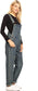 Vintage Adjustable Strap Denim Overalls