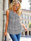 One-Shoulder Bow Tiered Blouse