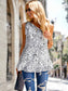 One-Shoulder Bow Tiered Blouse