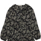 Anna-Kaci Floral Print V Neck Long Sleeve Ruffle Detail Dress for Women Large 8-10 / Gray