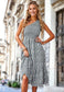 Shirred One Shoulder Dress