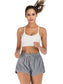 Double Layer Running Shorts with Ventilation Cutouts