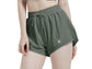 Double Layer Running Shorts with Ventilation Cutouts