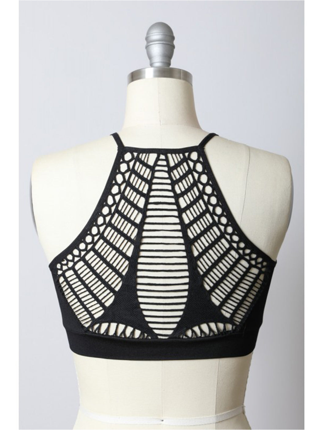 Webbed Solid Soft Bralette