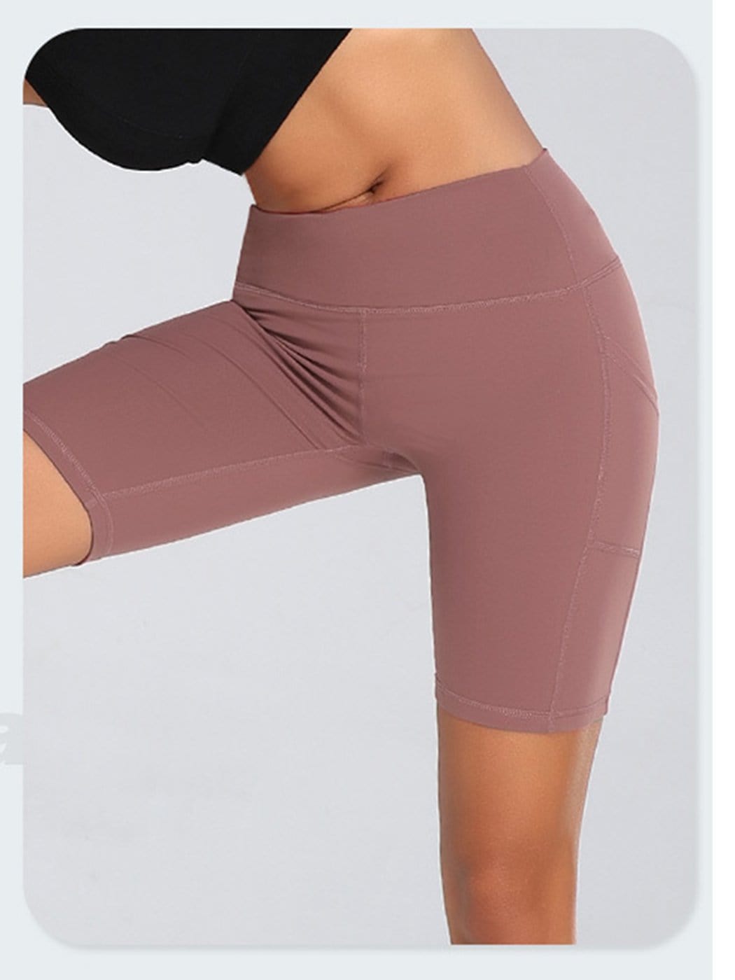 Sport Shorts Elastic Quick-Drying Fitness Yoga Pants