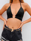 American Flag Halterneck Tube Top