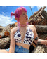 American Flag Halterneck Tube Top