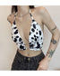 American Flag Halterneck Tube Top