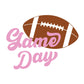 American Football Game Day Tee in Pink