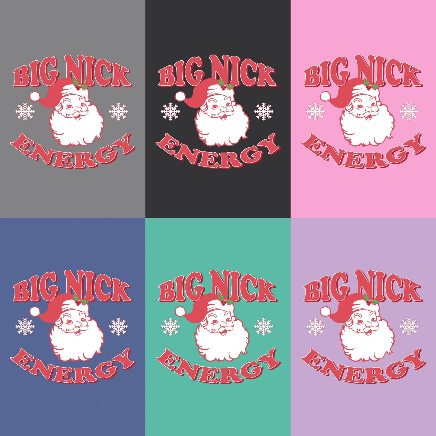 Big Nick Energy Holiday T-shirt