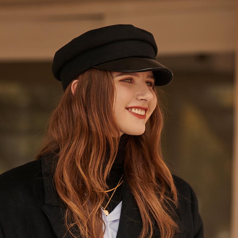 Solid Color Breton Hat