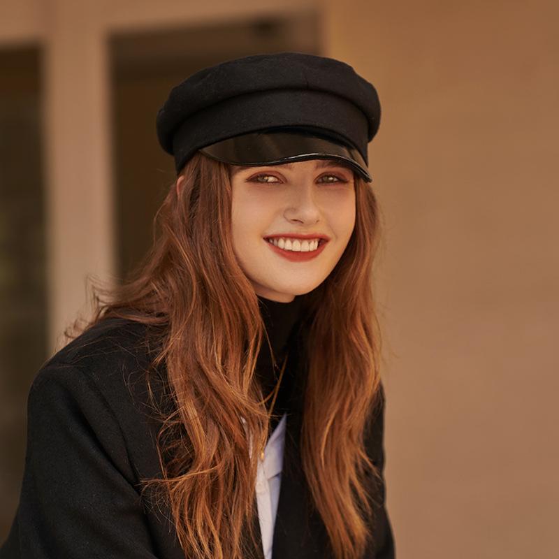 Solid Color Breton Hat