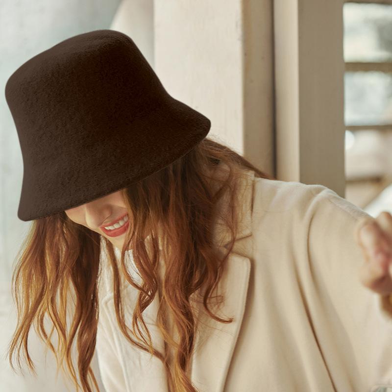 Soft Wool Bucket Hat