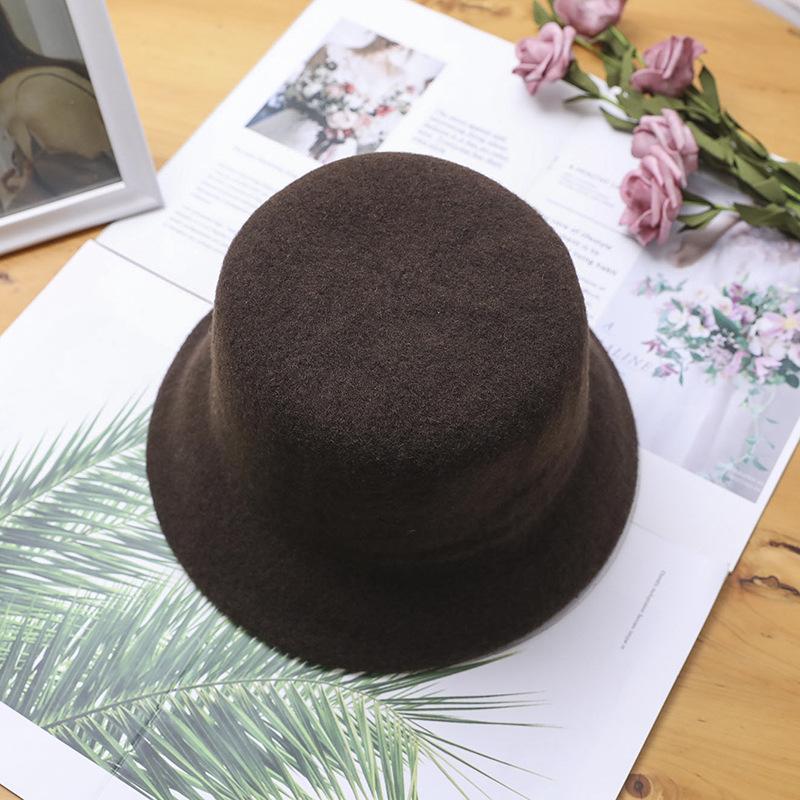 Soft Wool Bucket Hat