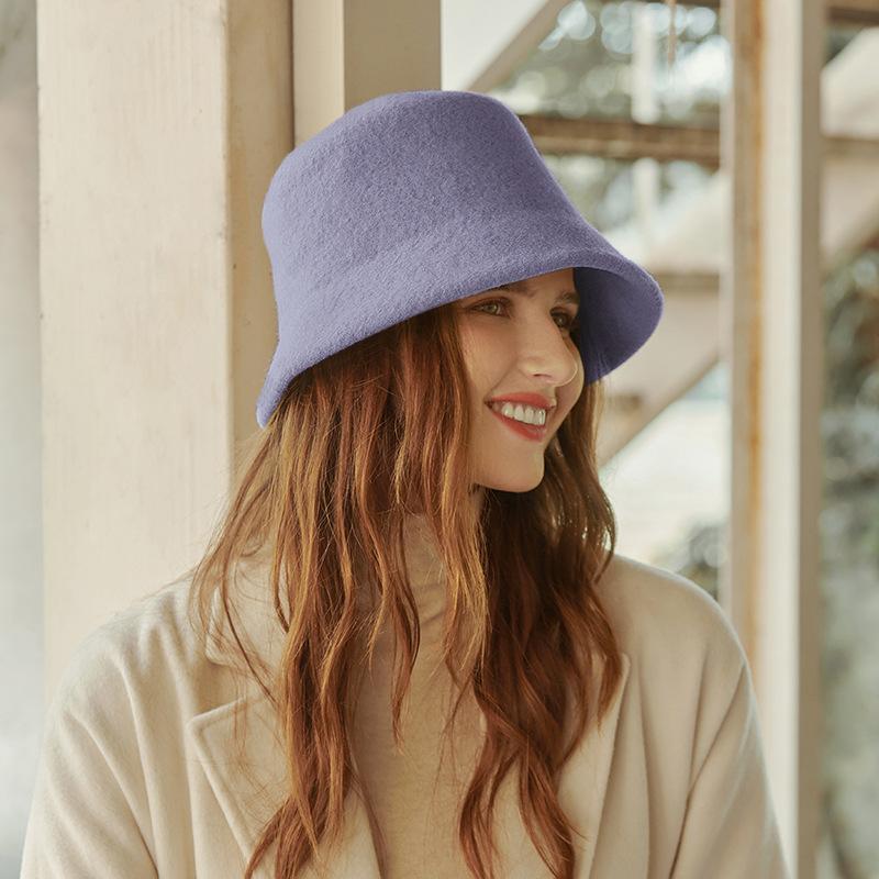 Soft Wool Bucket Hat