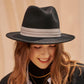 Two Tone Fedora Hat