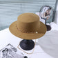 Chain Detail Boater Hat