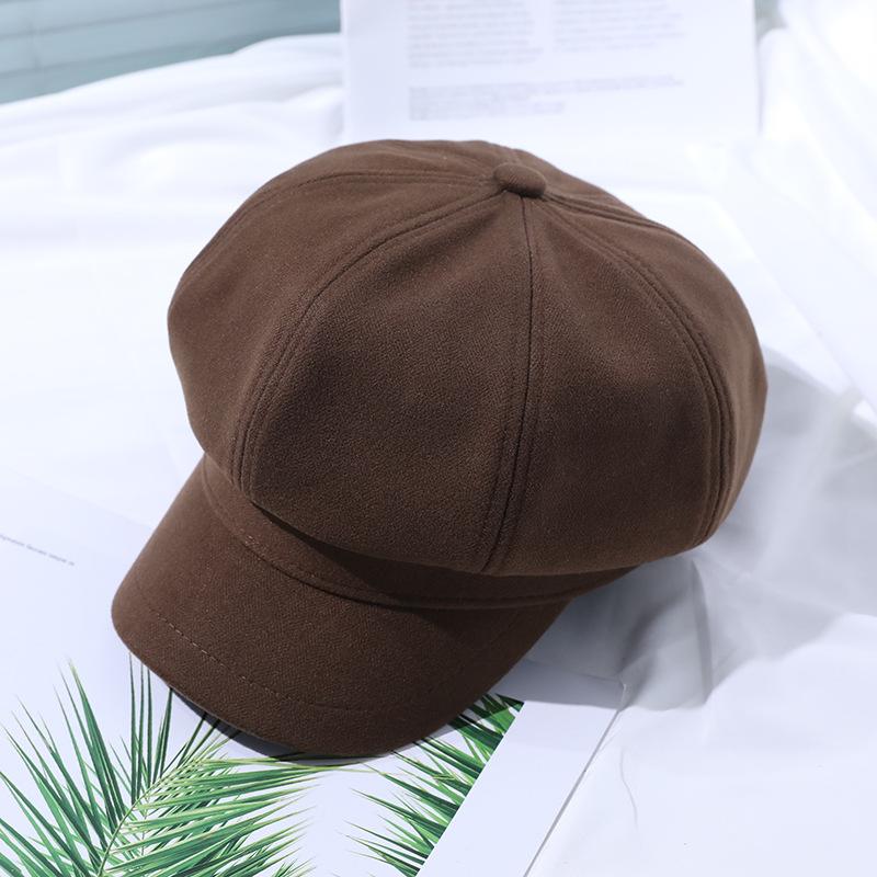 Solid Baker Boy Cap