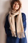 Solid Color Wool Scarf