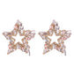 Dazzling Star Shaped Crystal Earrings