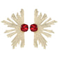 Gold Toned Matching Round Circles Earring Studs