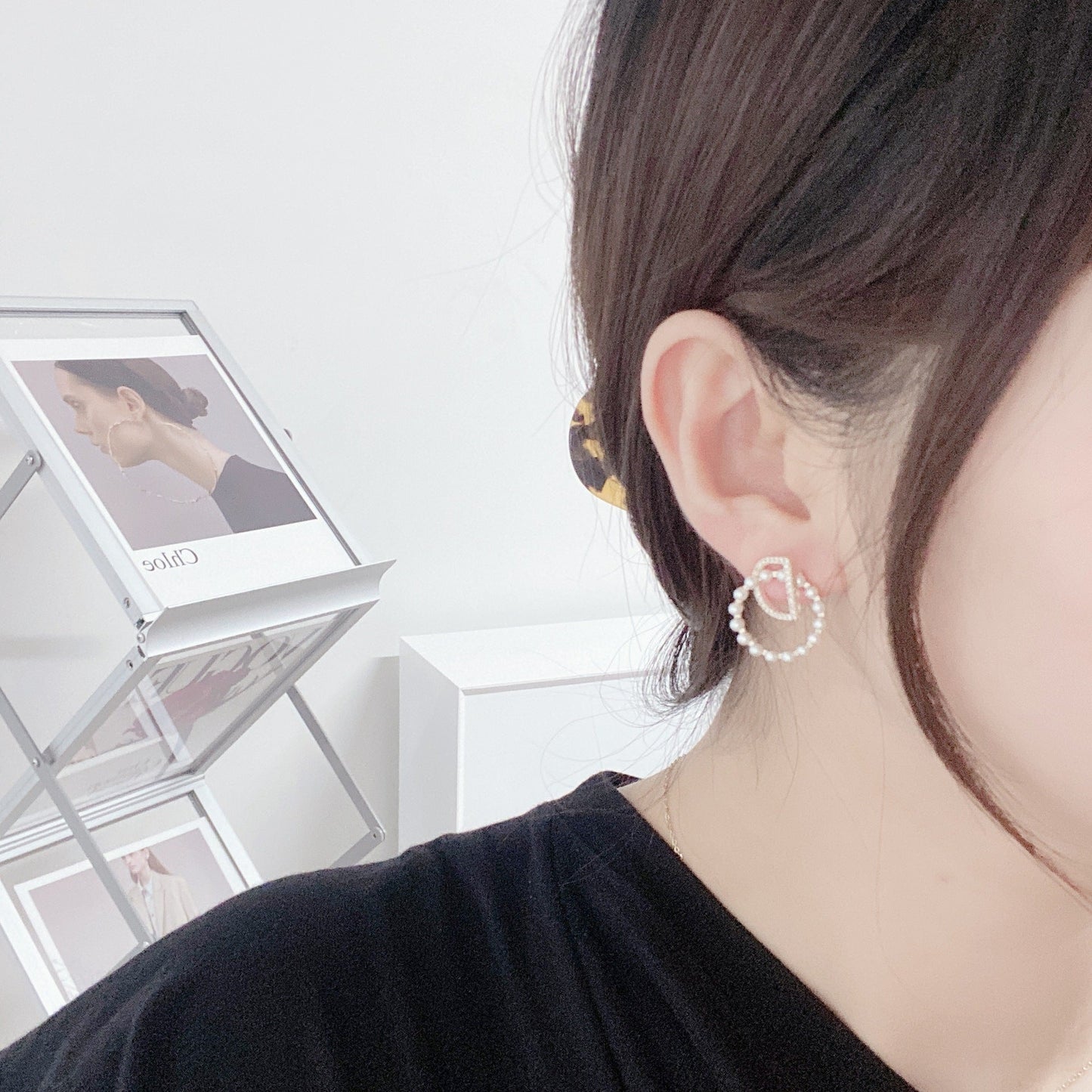 Asymmetrical Geometric Shaped Earrings