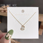 Seashell with Pearl Pendant Necklace