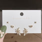 Gold Toned Variety Earring Studs