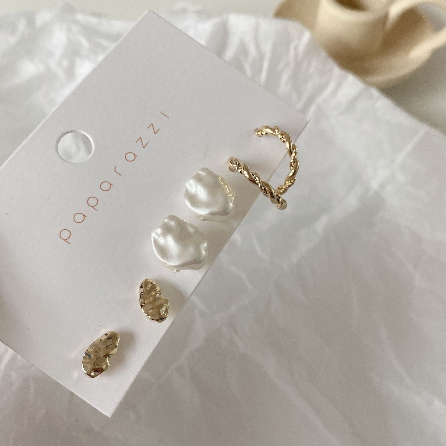 Variety Gold Stud Earrings