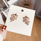 Blush Pink Butterfly Earring Studs