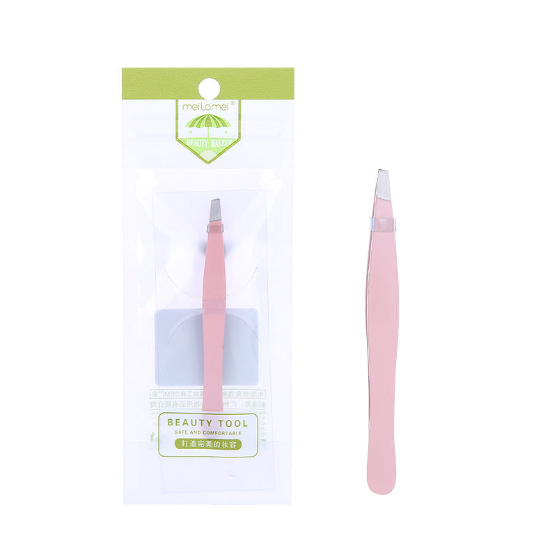 Baby Pink Slant Tweezers