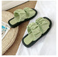 Ruched Platform Sandals