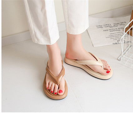 Platform Thong Sandals