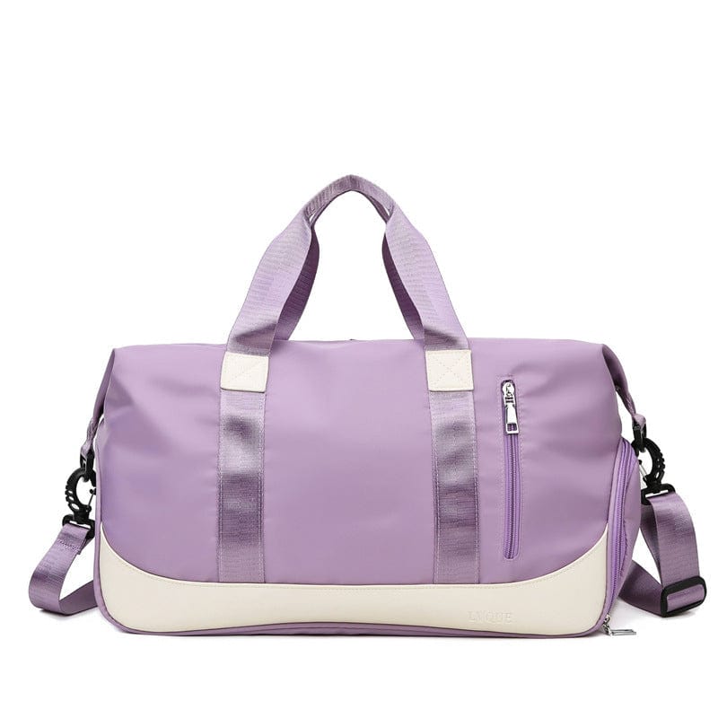 Two Toned Duffle Gym Bag