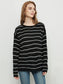 Crew Neck Minimalist Striped Sweater