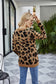 Leopard Print Warm Knit Sweater