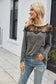 Lace Shoulder Summer Pullover