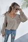 Heather Off-Shoulder Pocket Tunic Top