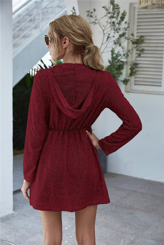 Hoodie Light Long Sleeve Spring Dress