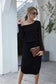 Off Shoulder Scoop Dress