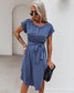 Henley Tie Front Dress