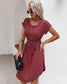 Henley Tie Front Dress
