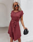 Henley Tie Front Dress